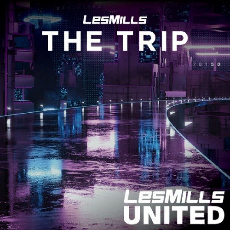 LesMills Routines THE TRIP UNITED DVD+CD+NOTES